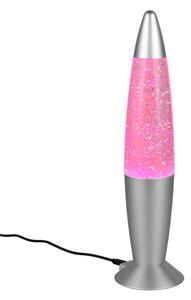 Stolní lampa FAME stříbrná