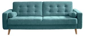 ROZKLÁDACÍ POHOVKA, textil, kompozitní dřevo, zelená MID.YOU - Rozkládací pohovky, Online Only