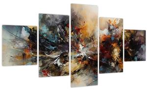 Obraz - Abstraktní grafika (125x70 cm)