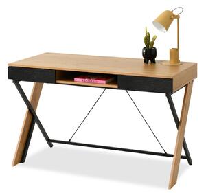 HezkýNábytek.cz PC stolek Hilly (dub černý). 1109765