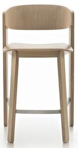 Fornasarig - Barová židle WOLFGANG - dřevěná