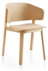 Fornasarig - Dřevěná židle WOLFGANG s područkami
