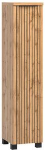 MIDI SKŘÍŇKA, černá, dub wotan, 30/130/35 cm Held - Koupelnové série, Online Only