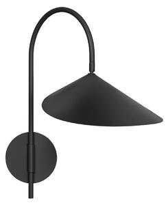 Nástěnná Svítidla ferm LIVING, stmívatelné, Černá, Obývací pokoj, Hliník, Skandinávský
