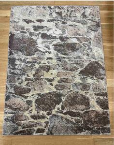 Kusový koberec Olympos Vizon 3536 - šedohnědý - 160x220cm