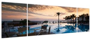 Obraz - Resort u moře (170x50 cm)