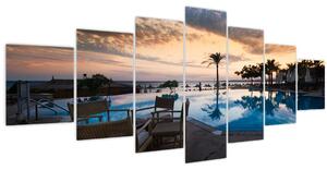 Obraz - Resort u moře (210x100 cm)