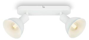 BRILO 2674-026 Bodové svítidlo 27 cm 2x E14 max. 25W bílé - BRILO