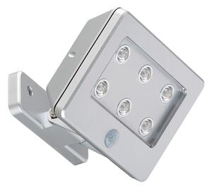 BRI 2276-061 LED venkovní svítidlo s čidlem 12 cm 6x0,06W 7lm titan - BRILONER