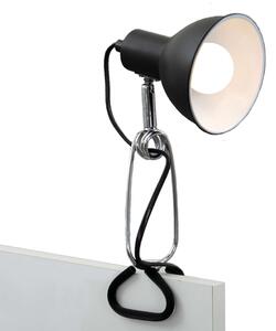 BRILONER Svítidlo se svorkou 30,5 cm 1x E14 8W černá BRI 2790-015