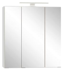 ZRCADLOVÁ SKŘÍŇKA, bílá, bílá, 60/64/20 cm Held - Koupelnové série, Online Only