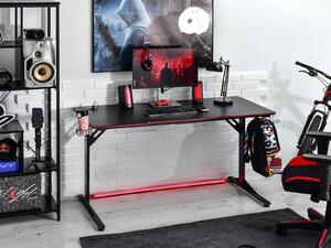 HezkýNábytek.cz PC stolek Matts 140 (černá). 1109781