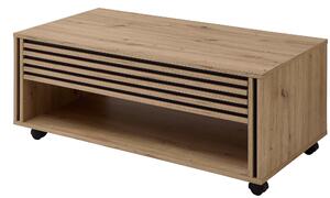 KONFERENČNÍ STOLEK, dub artisan, kompozitní dřevo, 60/90/42 cm MID.YOU - Konferenční stolky, Online Only