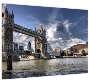 Obraz - Tower Bridge v Londýně (70x50 cm)
