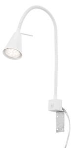 BRILONER Flexibilní nástěnné svítidlo 40,3 cm 1xGU10 5W 400lm bílé BRI 2080016