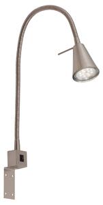 BRILONER Flexibilní nástěnné svítidlo 40,3 cm 1xGU10 5W 400lm matný nikl BRI 2080012