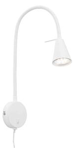 BRILONER Flexibilní nástěnné svítidlo 45 cm 1xGU10 5W 400lm bílé BRI 2082016