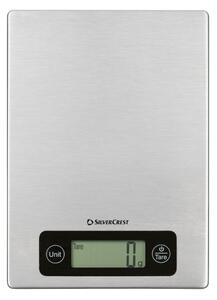 Silvercrest® Digitální kuchyňská váha (stříbrná) (100409138002)
