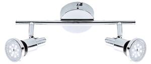 BRILONER LED bodové svítidlo 27,5 cm 2xGU10 9,6W 800lm chrom BRI 2992-028