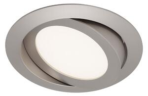 BRI 7285-012 LED vestavné svítidlo, pr. 14 cm, 6,4 W, matný nikl - BRILONER