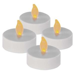 EMOS Čajové svíčky LED dekorace Robi maxi 4 ks bílé