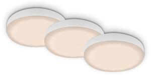 BRI 7061-036 3ks sada LED vestavné svítidlo, pr. 7,5 cm, 3 W, 350 lm, bílé - BRILONER