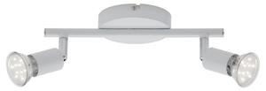 BRI 2767-026 Bodové svítidlo 25,5 cm 2xGU10 6W 500lm bílé - BRILONER