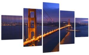 Obraz - Golden Gate Bridge (125x70 cm)