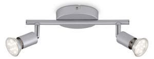 BRI 2915-024 Bodové svítidlo 25,5x7 cm 2xGU10 4,8W 520lm titan - BRILONER