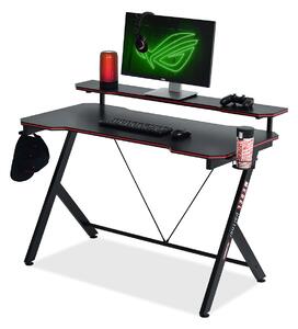 HezkýNábytek.cz PC stolek Rolls (černá). 1109846