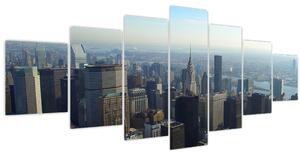 Obraz - Manhatten ve dne (210x100 cm)