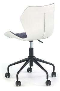 Kvíz Černá šedá/bílá kancelářská židle