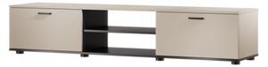 TV stolek 180 Boho B3, Barva: bílá / bílá lesk 5902928097276