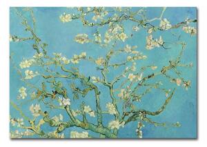 Nástěnná reprodukce na plátně Vincent Van Gogh Almond Blossom, 100 x 70 cm