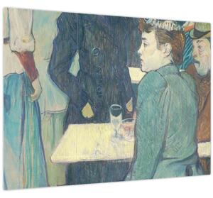 Obraz - Henri de Toulouse-Lautrec, A Corner of the Moulin de la Galette, reprodukce (70x50 cm)
