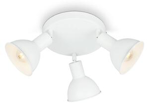 BRILO 2674-036 Bodové svítidlo pr. 19 cm 3x E14 max. 25W bílé - BRILO