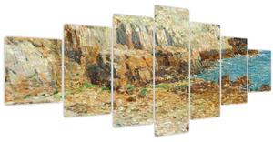 Obraz - Childe Hassam, A North East Headland, reprodukce (210x100 cm)