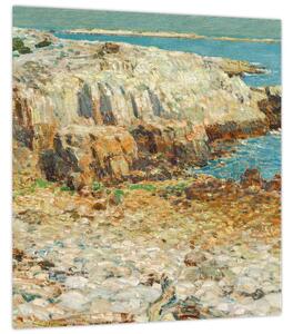 Obraz - Childe Hassam, A North East Headland, reprodukce (30x30 cm)