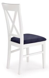 Židle Gamo bílá/šedá