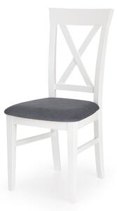 Židle Gamo bílá/šedá