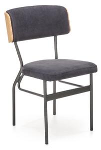 Židle Zephyr dub/černá
