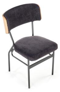 Židle Zephyr dub/černá