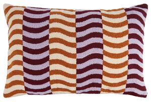 RETRO RHYTHM Polštář 40 x 60 cm - fialová/oranžová