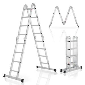 Juskys Hliníkový multifunkční žebřík 470 cm