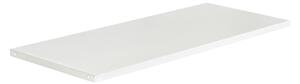 Kovová police pro spisovéskříň, 900 x 20 x 360 mm, bílá