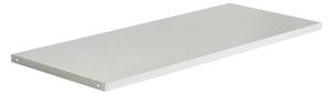 Kovová police pro spisovéskříň, 900 x 20 x 360 mm, šedá