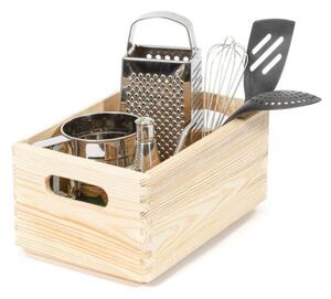 Compactor dřevěný úložný box SKYR - XS, 20 x 15 x 9 cm, přírodní borovice