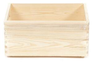 Compactor dřevěný úložný box SKYR - XS, 20 x 15 x 9 cm, přírodní borovice