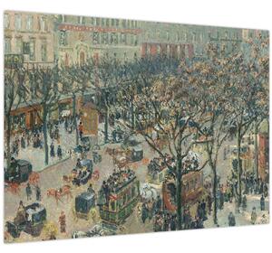 Obraz - Camille Pissarro, Boulevard des Italiens, Morning, Sunlight, reprodukce (70x50 cm)