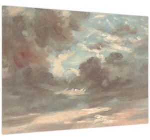 Obraz - John Constable, Cloud Study Stormy Sunset, reprodukce (70x50 cm)